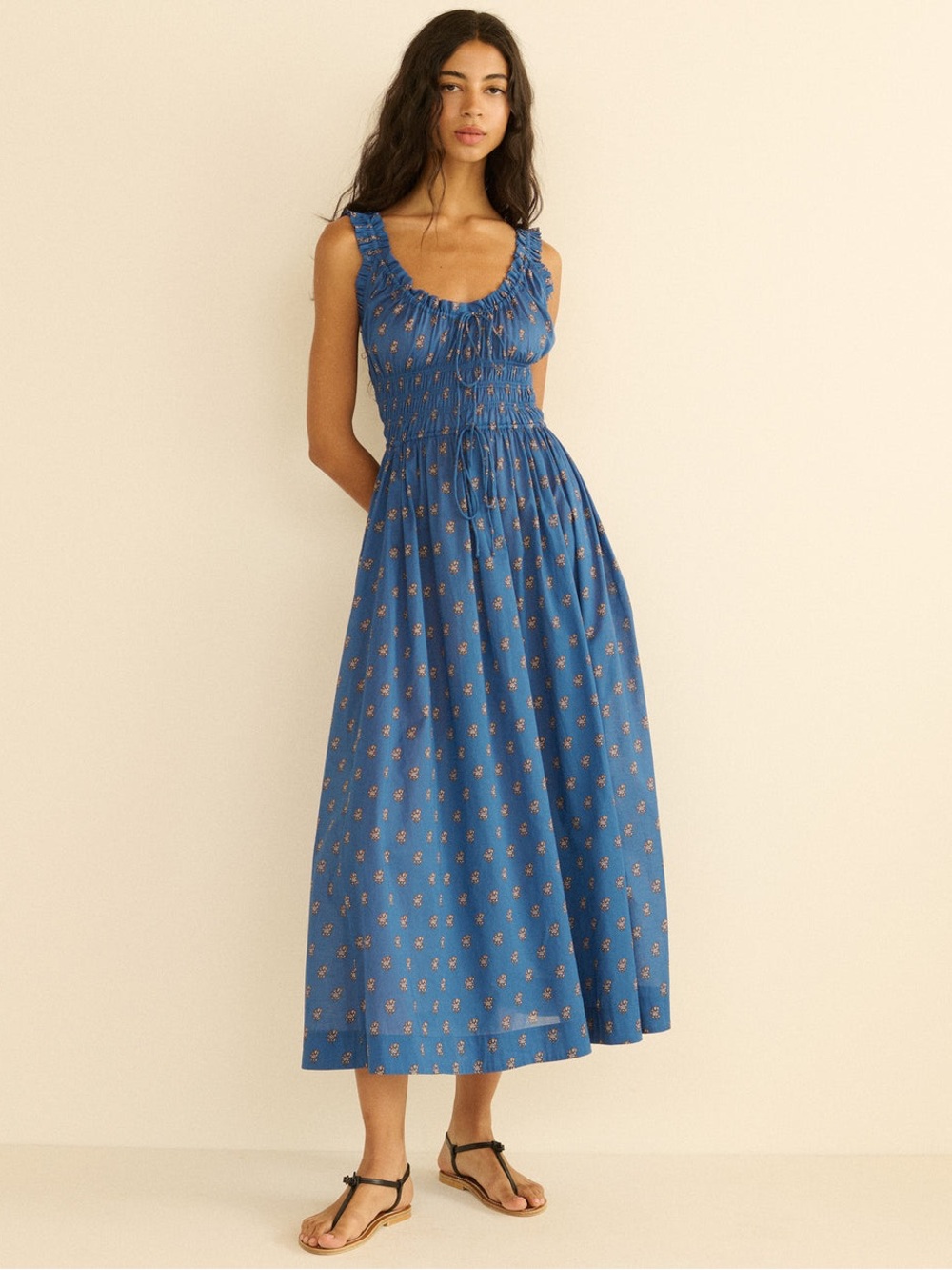 NEW Doen Emmaretta Dress in Eartha Paisley Size XS